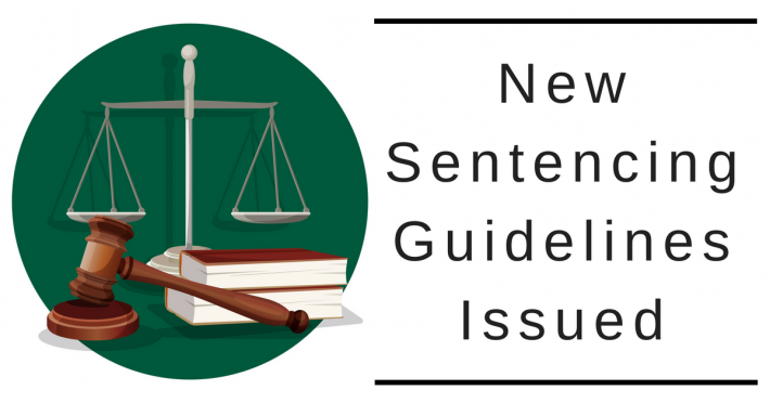 New Sentencing Guidelines Issued