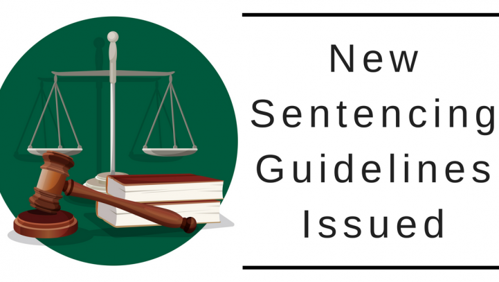 New Sentencing Guidelines Issued