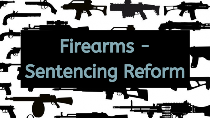 Firearms – Sentencing Reform